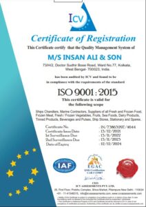ISO 9001:2015 Quality Management Certificate
